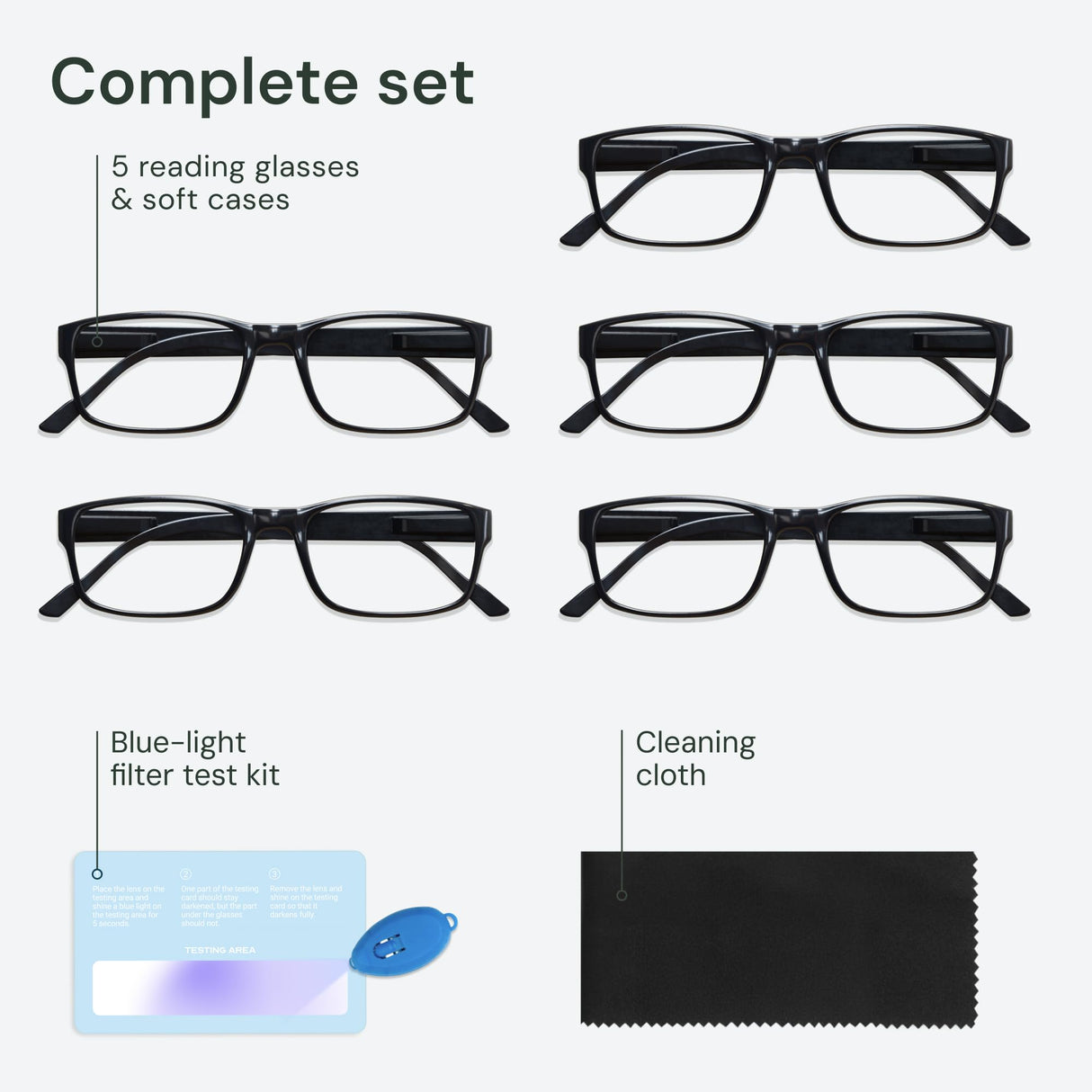 Gaoye Reading Glasses Men/Women, Eyeglasses, Blue Light Readers for Men/Women, Computer Eye Glasses, Cheaters
