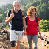 Bracoo Knee Support Brace for Men Women, Adjustable Compression Sleeve Wrap Patellar Pad Tendon - Arthritis Pain, meniscus tear, Injury Recovery, Running, Workout, KS10