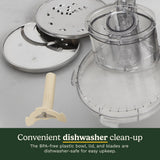 Cuisinart Food Processor, 14-Cup Vegetable Food Chopper for Mincing, Dicing, Shredding, Puree & Kneading Dough, 720-Watt Motor, Stainless Steel, DFP-14BCNY