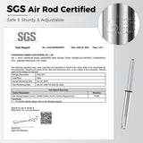 BEWISHOME Saddle Stool with Wheels, Swivel Adjustable Rolling Stool,Heavy Duty PU Leather Wide Thick Seat Padding Ergonomic Chair for Beauty Salon Spa Clinic(Black) BMD01B