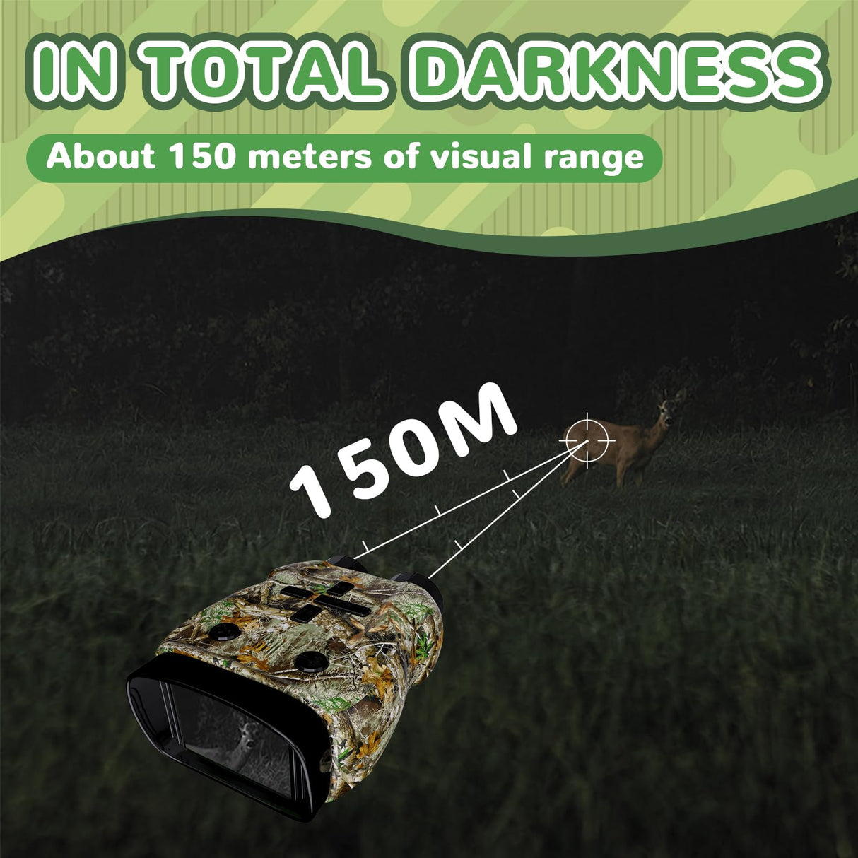 Kids Camera & Night Vision Goggles for Kids Boys and Girls, Christmas Birthday Gifts, Night Vision Binoculars with 32GB Memory Card(Camouflage)