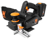 WEN Cordless Planer, Brushless with 3-1/4-Inch Blade, 20V Max 4.0 Ah Lithium-Ion Battery and Charger (20653)