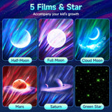 LED Aurora Galaxy Projector Sensory Light Sound Machine Bluetooth Speaker