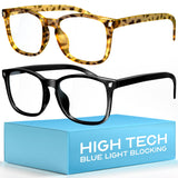 livho High Tech Blue Light Glasses - Advanced 99% Blue Light Blocking Computer Glasses - Anti Eyestrain & UV Glare Protection