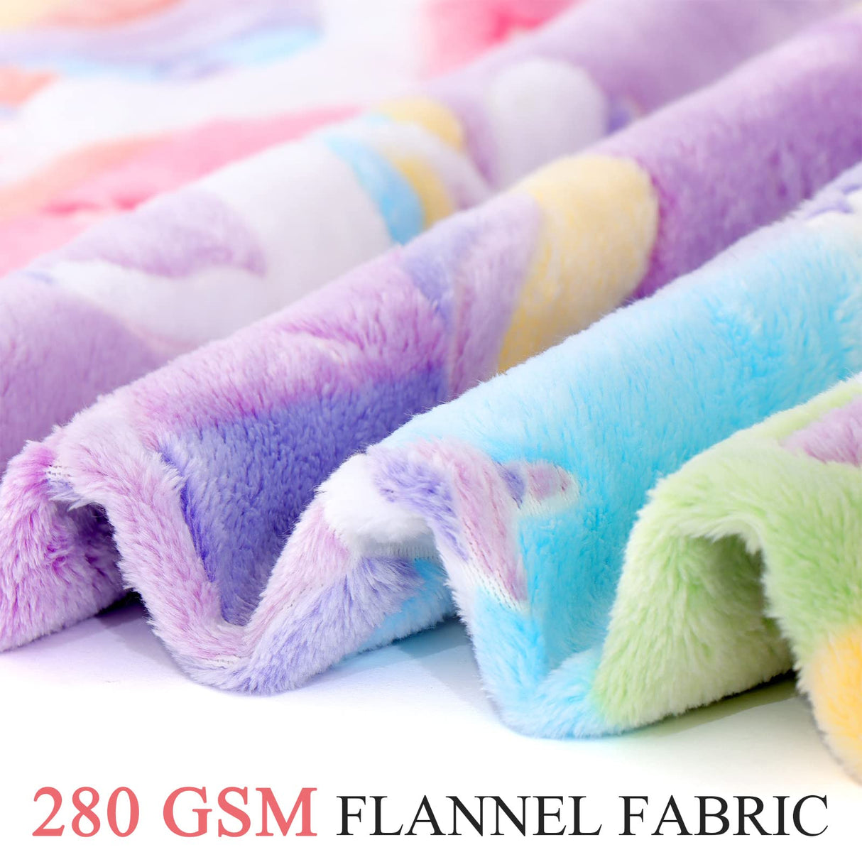 LIFEYJ Glow in The Dark Blanket Unicorns Gifts for Girls, Soft Blanket 3 4 5 6 7 8 9 10 Year Old Girl Gifts, Toddler Girls Toys Age 6-8, Gifts for Girl for Christmas Birthday Gifts Presents, 50"x60"