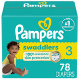 Pampers Baby Diapers - Swaddlers - Size 4, 66 Count, Ultra Absorbent Disposable Infant Diaper