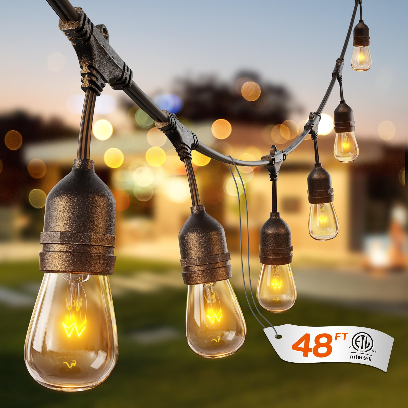 Addlon LED Outdoor String Lights - Thumbnail 3