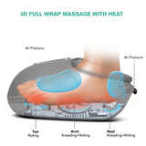 Medcursor Foot Massager Machine with Heat, Shiatsu Deep Kneading, Delivers Relief for Tired Muscles and Plantar, Multi-Level Settings & Adjustable Intensity for Home or Office Use, FSA HSA Eligible