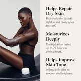 goop Beauty Body Butter | Lotion for Dry Skin | Nourishing Butters & Botanical Extracts | Hydrating & Firming Cream | 6.1 fl oz