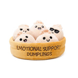 Emotional Support Dumplings, Cuddly Stuffed Animals by Relatable