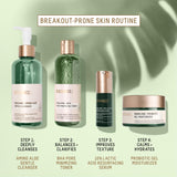 Biossance Squalane + Probiotic Balancing Face Gel Moisturizer - Advanced Formula for Oily & Acne-Prone Skin, Encapsulated Probiotics, Reduces Redness & Excess Oil, Soothes Sensitive Skin - 1.69 oz