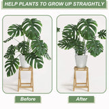 12 Pack Plant Support Stakes, Size 10"x16", Come with 15 Pcs Plant Labels, 20 Pcs Plant Clips, 7ft Plant Ties, Metal Garden Peony Cages and Supports for Potted Plants Tomato Hydrangea