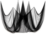 2Pcs 13x10ft Ultra-fine Mesh Mosquito Net, for Halloween Black Gauze Cloth