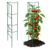 ComfyKit 2 Pack 32 Inch Stacking Tomato Ladders, V-Shape Garden Trellis