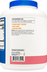 Nutricost Whey Protein Concentrate (Strawberry Milkshake) 5LBS - Gluten Free & GMO Free