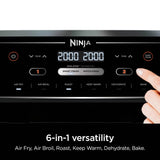 Ninja Foodi Air Fryer, 10 Qt DualZone, 6-in-1, Black, DZ302