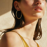 vuiikhir Gold Hoop Earrings for Women 14K Gold Earrings for Women