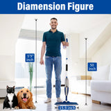 Wet Spray Mop for Floor Cleaning with 14 oz Bottle & 3 Microfiber Pads