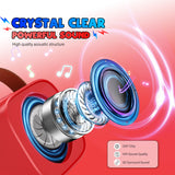 Mini Karaoke Machine Toys Gifts: Kids Toys Christmas Birthday Gifts for 4 5 6 7 8 9 Years Old Girl Boy Stocking Stuffers LED Portable Bluetooth Speaker with 2 Wireless Microphone Girl Gift Age 3-12+