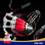 JOLLY CHEF 60 Pack Party Jelly Halloween Shot Syringes, Medium 1.5 oz Container with Lid, Perfect for Plastic Shot Glasses Thanksgiving Christmas