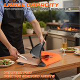 BBQ Meat Resting Blanket – Smoker Insulated Brisket Bag for Turkey, Pork Shoulder & Beef, Made of Washable Oxford Cloth – Gifts for Men, Dad, BBQ Lovers, Christmas Gifts&Stocking Stuffers(21in Orange)