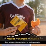 Honey Stinger Organic Honey Waffle, Energy Stroopwafel for Exercise, Endurance and Performance, Sports Nutrition for Home & Gym, Pre and Post Workout, Box of 16 Waffles, 16.96 Ounce (Pack of 16)