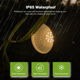 REEGOLD Outdoor Spotlight Warm White 2700K, 10W LED Spot Lights Outdoor for Yard Garden Tree, 120V Plug in Landscape Lighting with IP65 Waterproof for Halloween Christmas Decor, 4 Pack