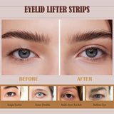 480Count Eyelid Tape, Eyelid Lifter Strips, Eyelid Tape for Hooded Eyes Invisible, Instant Surgery-Free Eye Lift for Uneven or Single Eyelids, Say Goodbye to the Hood, Sagging Eyelids