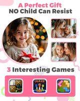 YTETCN Instant Print Camera for Kids 3-12 Years - Kids Camera with 32G SD Card & 3 Rolls Paper, 48MP Photo & 1080P Video, Christmas Birthday Gifts for Toddler Girls Boys