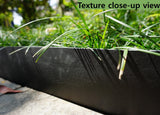 Anleolife 60ft Flexible Plastic Landscape Edging Coil with 18 Stakes