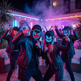 MEGOO Led Light up Mask with Gesture Sensing, Halloween Gifts for Kids