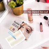 480Count Eyelid Tape, Eyelid Lifter Strips, Eyelid Tape for Hooded Eyes Invisible, Instant Surgery-Free Eye Lift for Uneven or Single Eyelids, Say Goodbye to the Hood, Sagging Eyelids