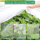 KLEWEE 10 x 50 FT Garden Mesh Netting, Ultra Fine Mesh Plant Netting Covers