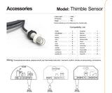 Kudos-Trading - Heatmiser Thimble Sensor Compatible with All Heatmiser Thermostats That Accept Remote sensors inc Neo and Slimline Range, Bathroom Air Sensor.