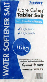 2X BWT Cure Cubes Water Softener Salt Tablets 10kg Bag - 10TAB Food Grade Salt