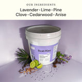 Fresh Wave Odor Removing Gel Bucket, 15.5 lb. (248 oz.) | Lavender Scent Refill | Odor Absorbers for Home | Safer Odor Relief | Natural Plant-Based Odor Eliminator | For Cooking, Trash & Pets