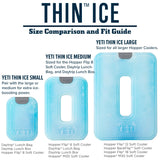 YETI ICE Sheet Refreezable Reusable Cooler Ice Pack, Large