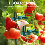 Yinghezu 120 Pcs Plant Support Clips,Tomato Plant Clips 2 Sizes in one Pack