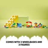 LEGO DUPLO Classic Cars and Trucks Brick Box Building Blocks - Learning & Educational STEM Toys for Toddlers, Ages 1.5+ Years - Develops Fine Motor Skills - Gift for Christmas - 10439