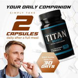 Titan Boost for Drive – Titan Boost for Stamina – Natural Energy & Confidence Support Supplement