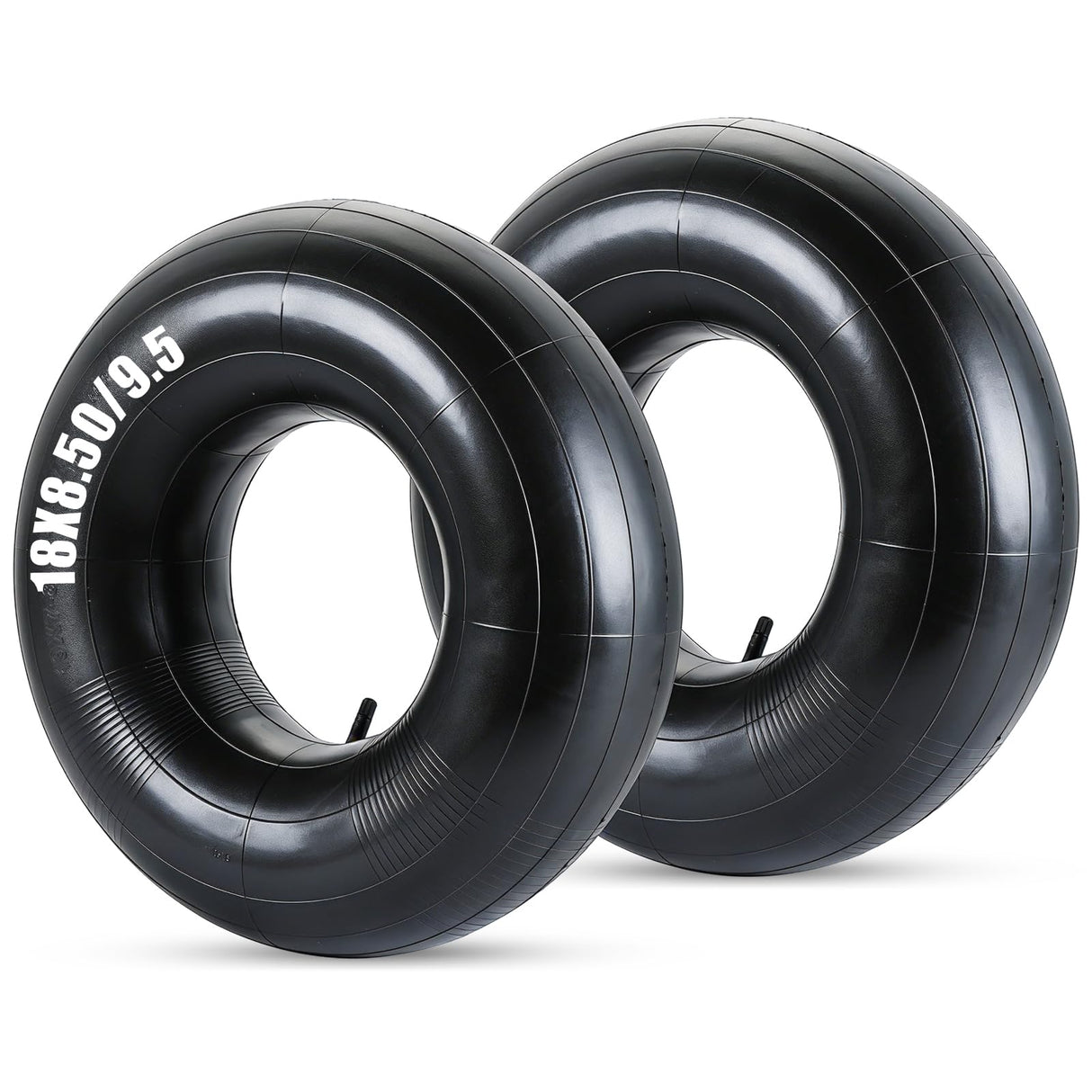 FLKQC 2Pcs 18X8.50/9.50-8 Inner Tubes with TR-13 Valve Stem