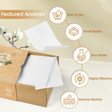 Poesie Laundry Detergent Sheets Magnolia Scent 3 Pack 480 Strips Liquid Less Effective Cleaning Zero Waste for All Washing Machine Traveling Dorm Life Save Space