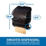 SJMT990TBK - Element Lever Roll Towel Dispenser