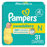 Pampers Baby Diapers - Swaddlers - Size 4, 66 Count, Ultra Absorbent Disposable Infant Diaper