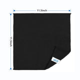 HOMEXCEL Black Microfiber Cleaning Cloth, 50 Pack Cleaning Towels for Kitchen, Lint Free, Scratch-Free, Highly Absorbent, and Reusable Cleaning Rags for House, Window and Glass, Cars, 11.5 X11.5 inch