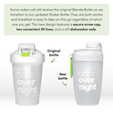 Oats Overnight Ultimate Variety Pack - High Protein, 5g Fiber Breakfast Protein Shake, Gluten Free Oatmeal, Non GMO Oatmeal - Green Apple Cinnamon, Coconut Cream Pie & More (16 Pack + Shaker Bottle)