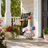 Summer Porch Goose Outfits Bikini Goose Outfits Fits 23 Inch Cement or Plastic Goose Statue Beach Swimsuit Lawn Geese Clothes with Hat and Sunglasses for Outdoor Summer Garden Patio Yard Decor