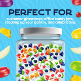 Colombina Delicate Fruit Drops, 4 Assorted Fruit Candy Flavors, Individually Wrapped, Ideal for Easter, Halloween, and Christmas, 2.2lbs (Pack of 4)