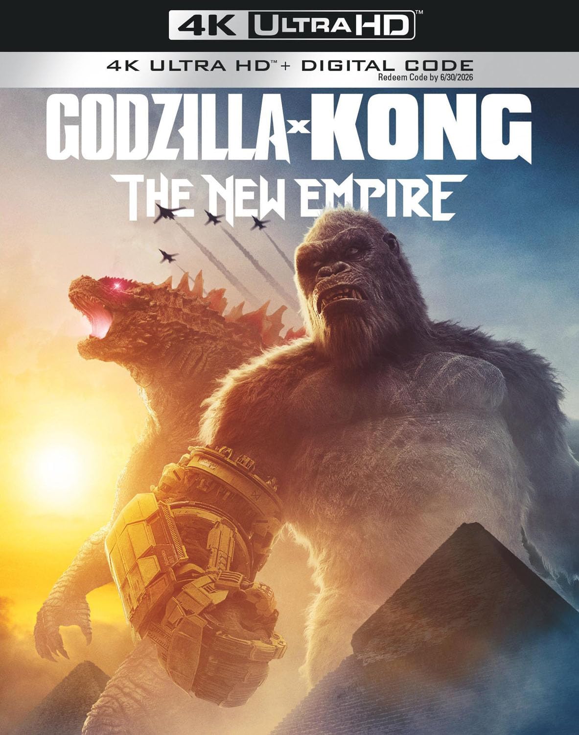 Godzilla x Kong: The New Empire (4K Ultra + Digital)