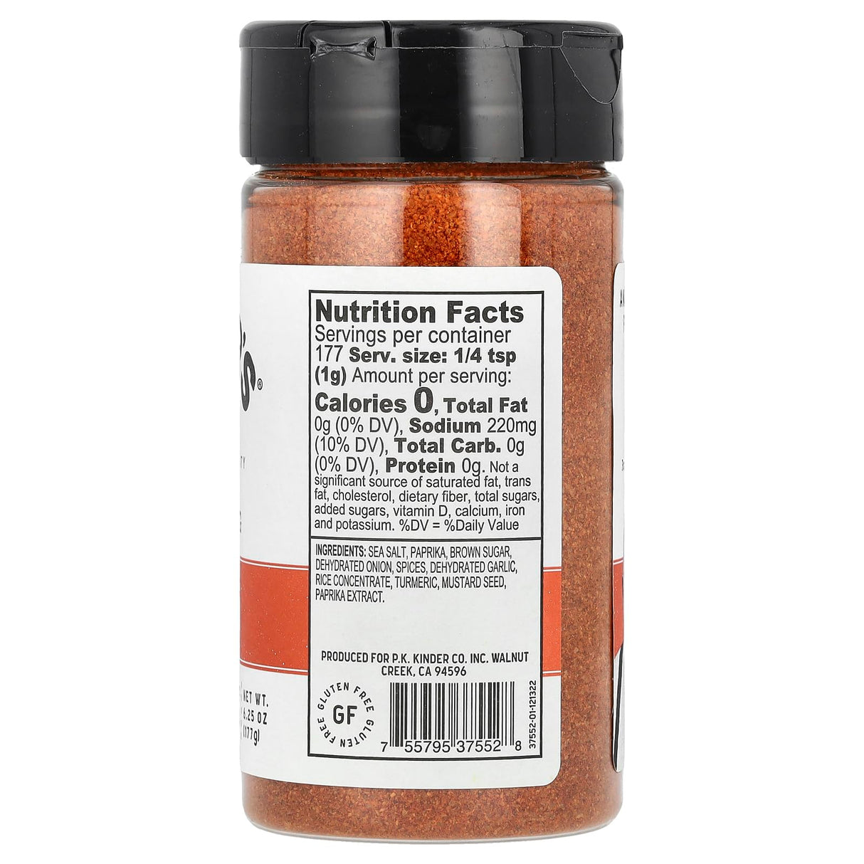 Kinder's, Rub The BBQ Blend, 6.25 Ounce